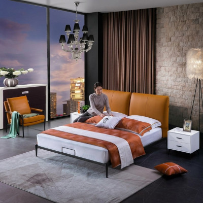 Klassisch Doppelbett Bett Ehebett Design Luxus Betten Modern Stil. neu 180x200cm