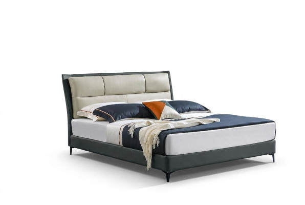 Designer Bett Bettgestell Hotel Metall Betten Doppel Schlaf Zimmer Holz
