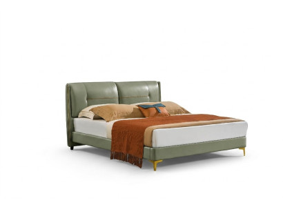 Designer Polsterbett Bett Betten Stoff Holz Deko Luxus Doppelbett Ehebett