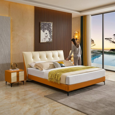 Postel Polštář Design Luxus Dvojitý Hotel Dekorace Luxusní Hotelové Ložní 180x200