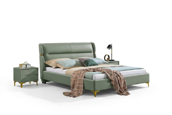 Luxus Bett Schlafzimmer Möbel 2x Nachttisch Set Betten hotel möbel 3tlg.