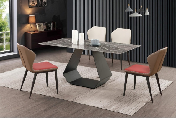 Moderner Esstisch Tisch Marmor Tische 180x90 Esszimmer Luxus Möbel Design Neu.