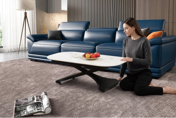 Couchtisch Design Tische Säulen Tische Luxus Wohnzimmer Möbel 140x80