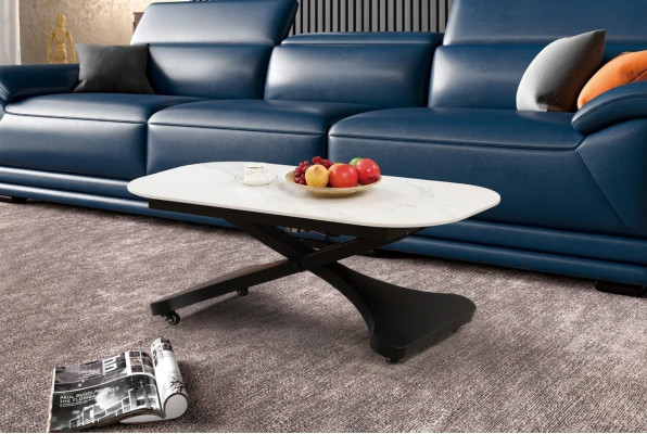 Couchtisch Design Tische Säulen Tische Luxus Wohnzimmer Möbel 140x80