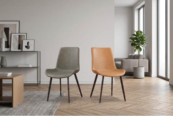 Designer židle Luxus křeslo potahovatelné židle 1x obývací jídelní pokoj