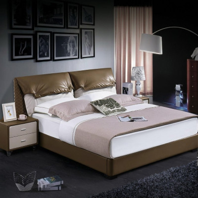 Klassisches 3 tlg. Schlafzimmer Set Klassisches Bett + Nachttisch Doppelbett Neu