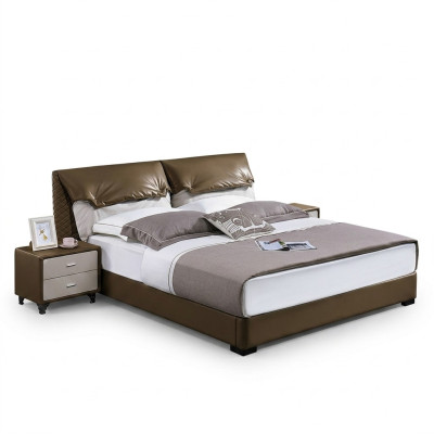 Klassisches 3 tlg. Schlafzimmer Set Klassisches Bett + Nachttisch Doppelbett Neu