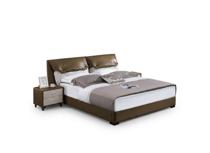 Klassisches 3 tlg. Schlafzimmer Set Klassisches Bett + Nachttisch Doppelbett Neu