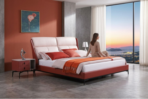 Klassische Schlafzimmer Set Bett 2x Nachttisch Kommode 3tlg. Set Betten Schwarz