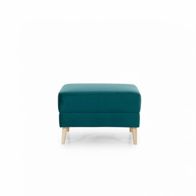 Fußhocker Sitzhocker Sitzpouf Wohnzimmer Designer Hocker Leder Textil