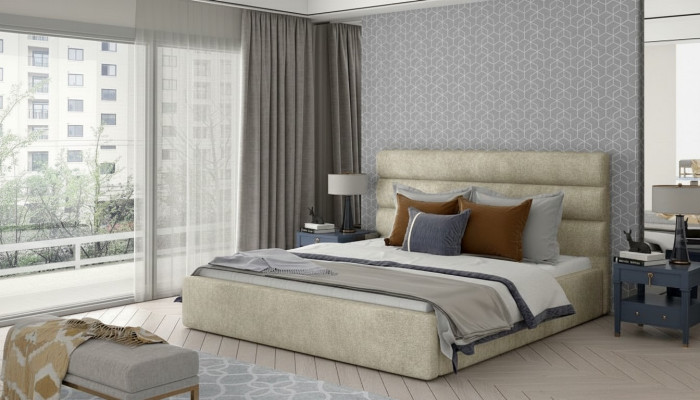 Designer postel manželská postel královská postel manželská postel ložnice NOVÁ
