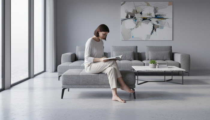 Lounge_pohovka Povlečení Povlečení xxl Klub Ottoman Pufa Koženka Textilní Koženka Designér Nový