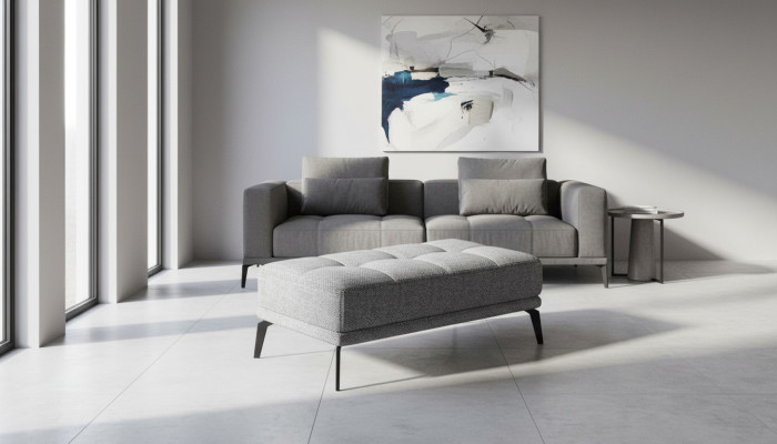 Lounge_pohovka Povlečení Povlečení xxl Klub Ottoman Pufa Koženka Textilní Koženka Designér Nový