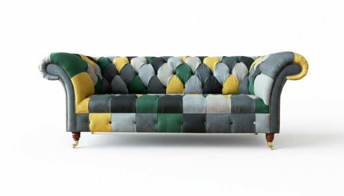 Chesterfield Vícebarevný Obývací Pokoj Moderní Design Pohovky Sofa Nové Kreativní Nábytek