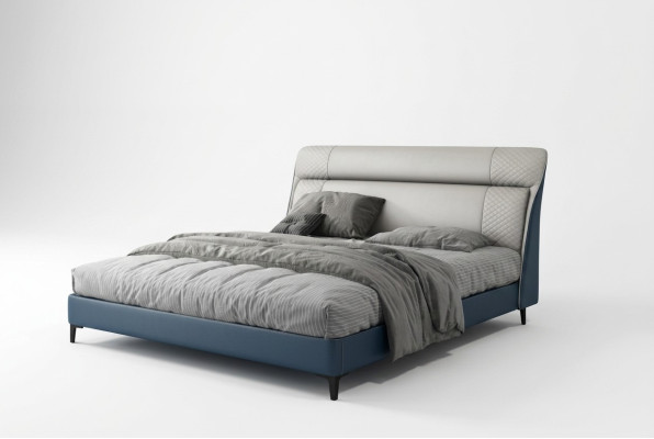 Luxus Hotel Betten Doppel Bett Design Holz Modern Möbel Schlafzimmer