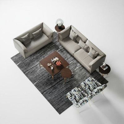 Sofagarnitur 3+2 Sitzer Italienische Möbel Wohnlandschaft Sofas Couchen