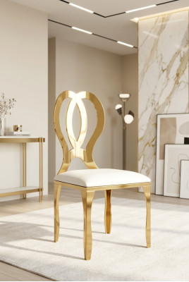 Lehn Stuhl Massiv Edelstahl Textil Polster Stühle Esstisch Design Esszimmer