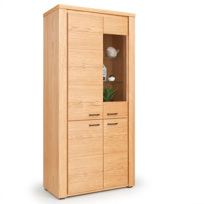 Vitrine Anrichte Schrank Kommode Holz Möbel Stil Wohnzimmer Kollektion Vitrinen