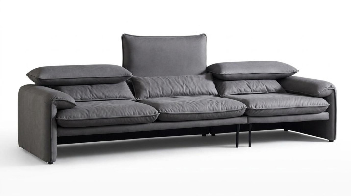 Design Sofas xxl Sofa 4 Sitzer Textil Big Neu Wohnzimmer Couch Polster