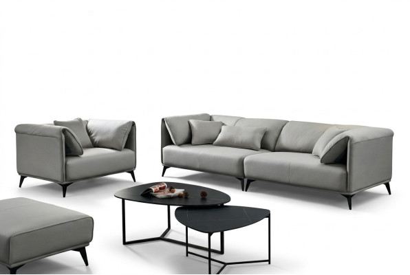 Italienische Design Sofa Sofagarnitur 4+1 Sitzer Couch Polster Möbel