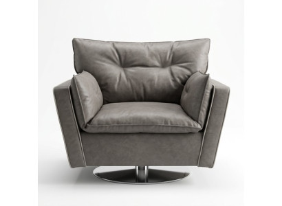Sessel Einsitzer Lounge Club Möbel Couch Fernseh Polster Möbel Neu