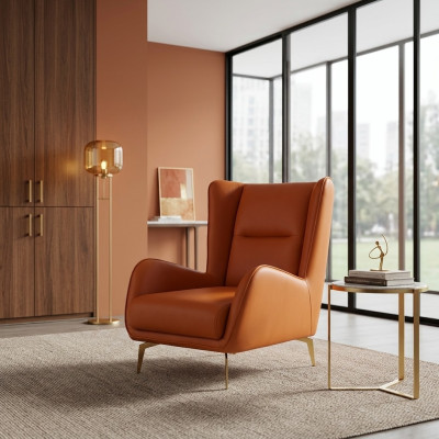 Luxus Fernseh Club Sessel Polster Sitzer Design Couch Sessel Relax Leder Lounge