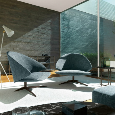 Modern 1 Sitzer Couch Polster Sitz Textil Leder Couchen Sofas Sofa