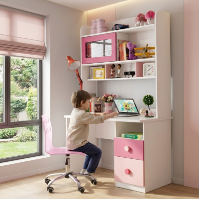 Jugend Zimemr Möbel Regalen im Kinderzimmer Mädchen Regalschrank Schreibtisch