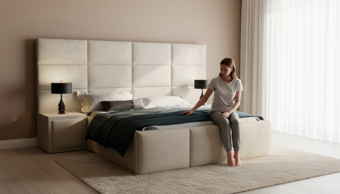 Boxspring Design Bett Betten Ehe Matratze Schlaf Zimmer Luxus Hotel