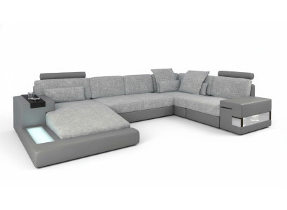 U-Form nábytek pohovka Postele Funkce Potah Tkanina Moderní Design Sofá nové pohovky