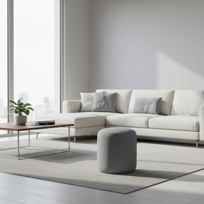 Kolečkový židle Designér Moderní židle Podnožka vedlejší židle Chaiselounge Polstrování