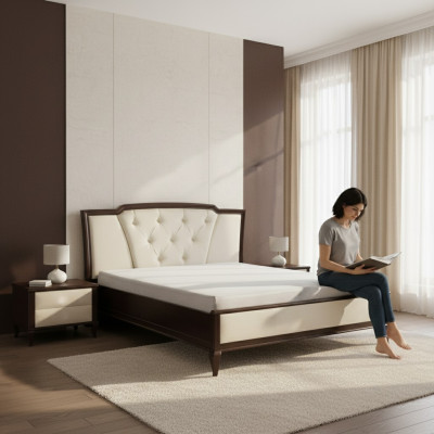 Manželská postel, postel, postele, design hotel, luxusní, čalouněná, manželské, dřevo, 180 x 200cm, nábytek, nový.