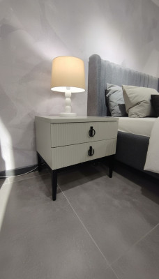 Schlafzimmer Beistelltisch Luxus 2x Nachttische Elegante Nachttische 2x