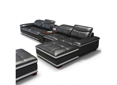 Ecksofas Sitz Möbel Wohnlandschaft Luxus Ecksofa L-form Polster Modern Relax