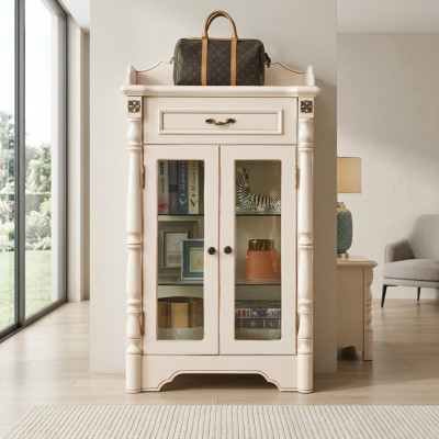 Skříň komoda vitrína koloniální styl nábytek sideboard bufet skříně dřevo nové