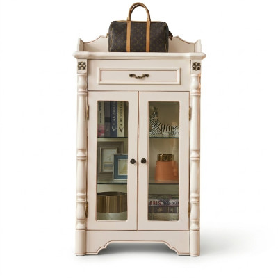 Skříň komoda vitrína koloniální styl nábytek sideboard bufet skříně dřevo nové