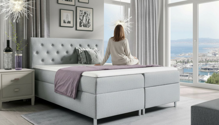 Betten Doppel Hotel Modern Bett Bettkasten Boxspring 200x200 Schlafzimmer Möbel
