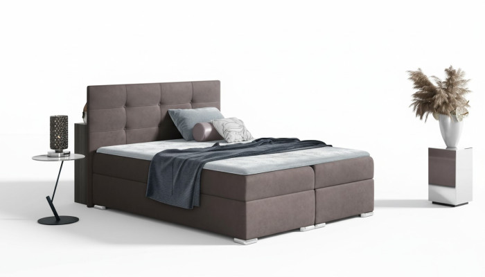 Postel Žebrové lůžko 160x200 ložnice Design Dvojitý Hotel Moderní