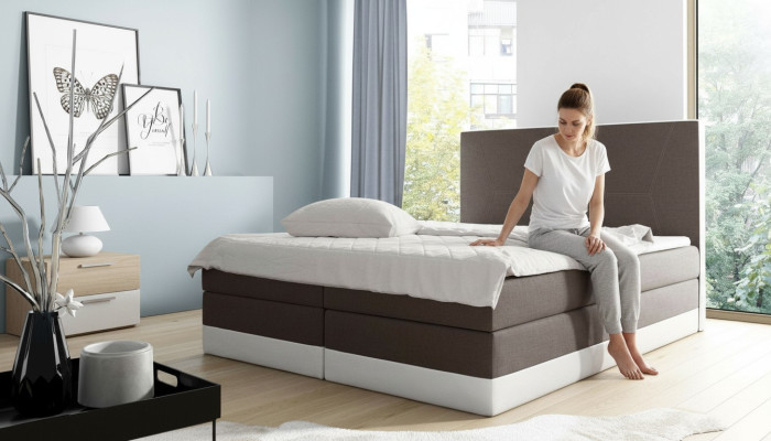 Doppel Hotel Modern Bett Schlafzimmer Betten 160x200 Boxspringbett Design Neu