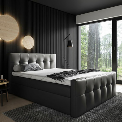 Boxspring postel ložnice postele 200x200 polstrovaná postel design dvojnásobná hotelový nábytek