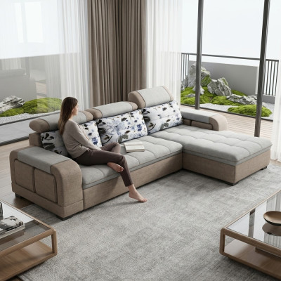 Ecksofa L-form Eck Polstersofa Sitz Design Couch Sofas Stoff Wohnlandschaft Neu