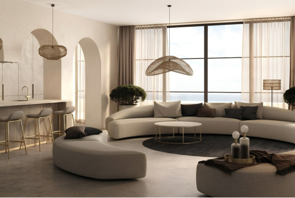 Ecksofa U-Form xxl Sofas Wohnlandschaft Sofa Garnitur 3tlg. Sofas Rund Couchen