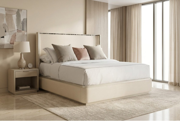 Postele 180x200 cm Textilie Hotel Luxus Polstrování Tkanina Design Postel Ložnice