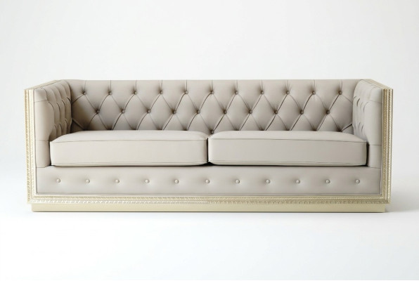 Chesterfield Wohnzimmer Sofas Italienisch Sofa Couch 3 Sitzer 220 cm Polsterung