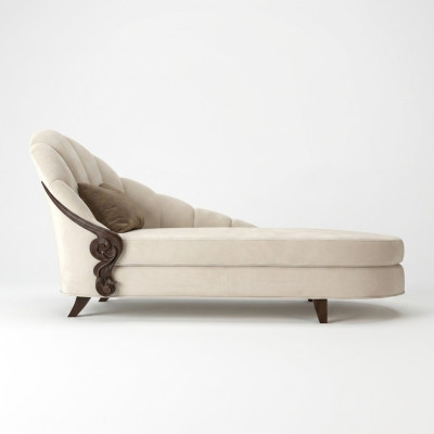 Chaiselongue Elegante Liege Italienische Möbel Liegen Holz Italienische Möbel