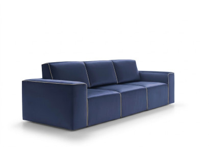Třísedák Pohovka Polstrová Designová Pohovka Moderní 3 Místná Sedací Souprava Nábytek alfitalia