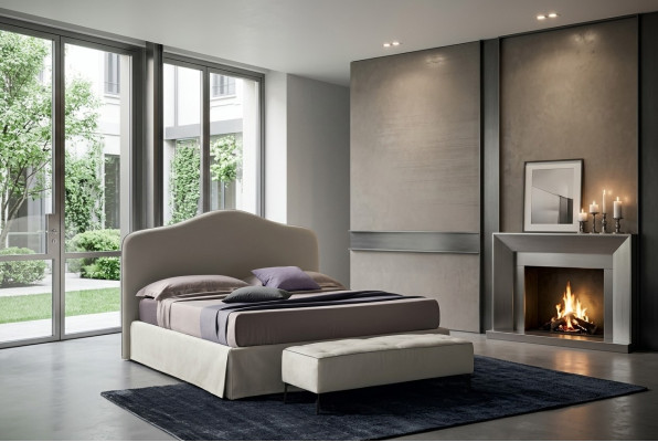 Betten Hotel Design Textil Bett Doppel Italien Gestell Betten Luxus Schlafzimmer