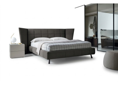 Luxus Design Bett Betten 160 x 200cm Dubai Doppel Hotel Holz Schlafzimmer Bett