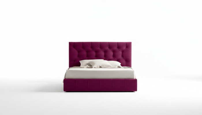 Manželské postele Beige 200x200 Ložnice Textilie Hotelová postel Polstrování Design Luxus