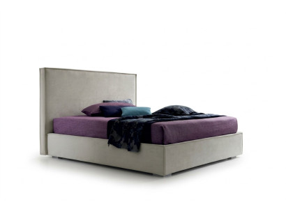 Postel 180x200 ložnice manželská lůžka luxusní hotelová postel dvoulůžko design dřevo moderní.